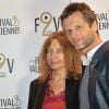 L'actrice Marie Rivière et Robert Plagnol - Projection du fim "Le labyrinthe du Silence" de Giulio Ricciarelli lors du festival 2 cinéma de Valenciennes, le 26 mars 2015.