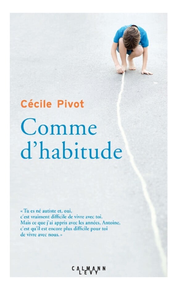 Couverture du livre "Comme d'habitude", de Cécile Pivot, paru le 1er février 2017 aux éditions Calmann-Lévy