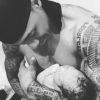Nick Cannon pose avec son fils Golden Sagon sur Instagram le 22 février 2017