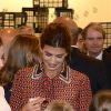 Le roi Felipe VI et la reine Letizia d'Espagne inauguraient avec le président argentin Mauricio Macri et son épouse Juliana Awada le Salon d'art contemporain ARCOMadrid le 23 février 2017.