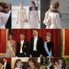 La rencontre de la reine Letizia d'Espagne et de Juliana Awada, épouse du président argentin Mauricio Macri, a été l'un des aspects forts de la visite d'Etat présidentielle à Madrid les 22 et 23 février 2017. Photomontage Purepeople.