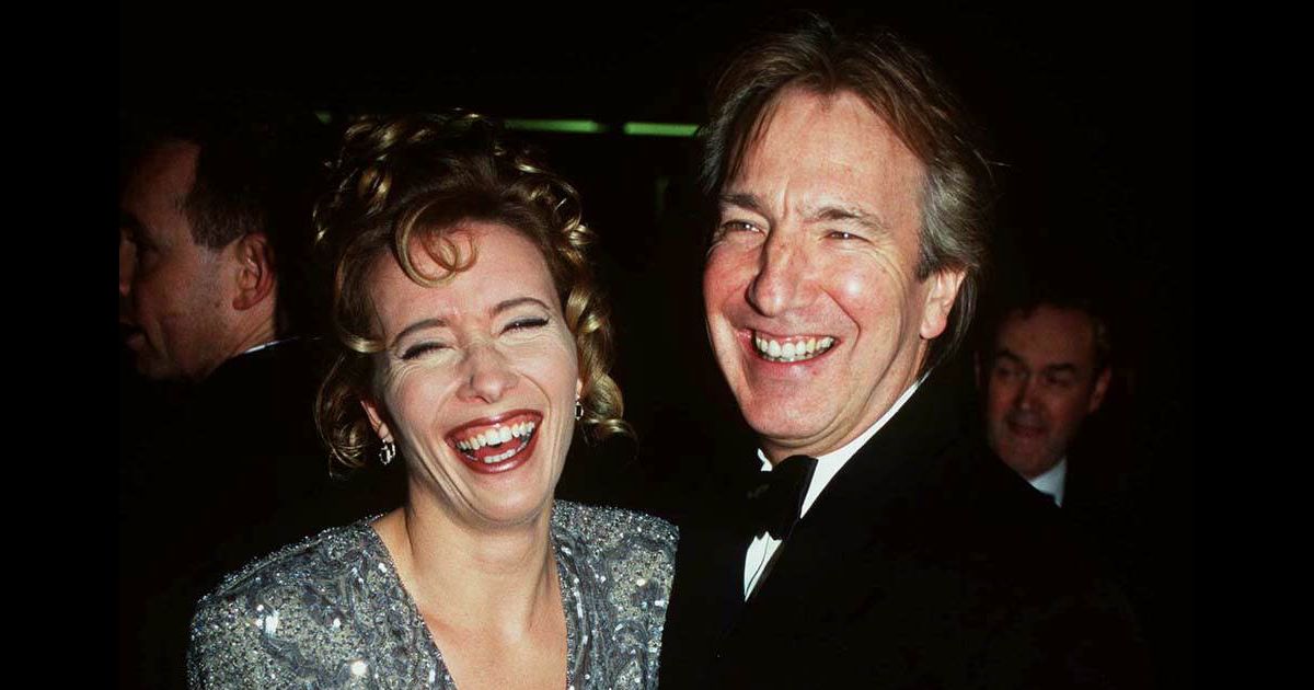 Emma Thompson Et Alan Rickman à Londres En 1995. - Purepeople