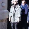 Katy Perry arrive au défilé de mode prêt-à-porter automne-hiver 2017/2018 "Marc Jacobs" à New York City, New York, Etats-Unis, le 16 février 2017. © Agence/Bestimage