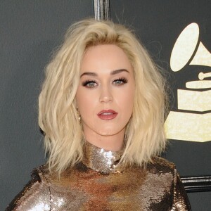 Katy Perry à la 59ème soirée annuelle des Grammy Awards au théâtre Microsoft à Los Angeles, le 12 février 2017