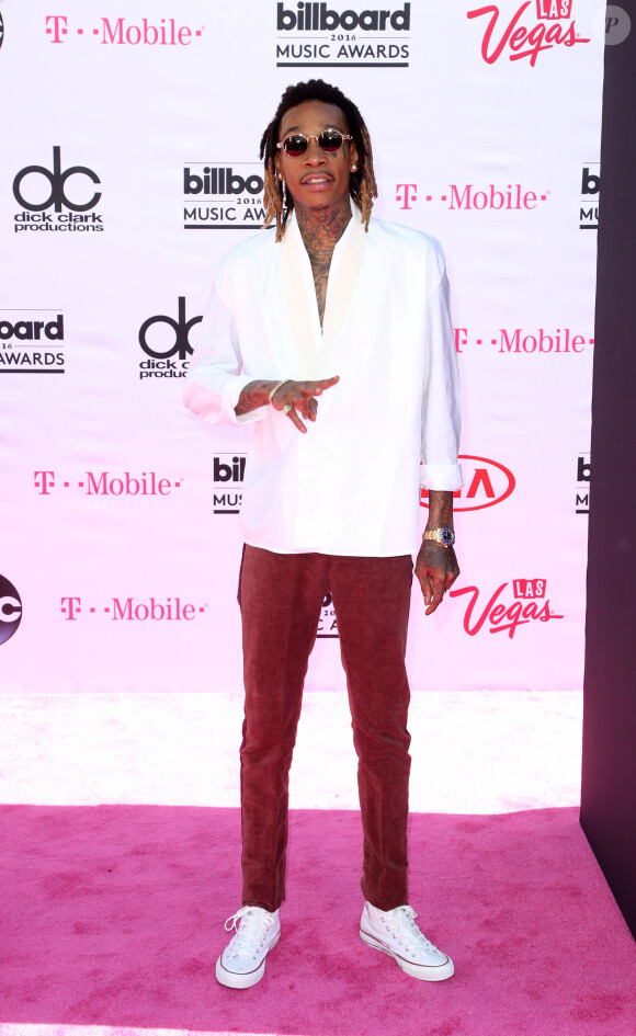 Wiz Khalifa - People à la soirée 2016 Billboard Music Awards à T-Mobile Arena à Las Vegas, le 22 mai 2016.