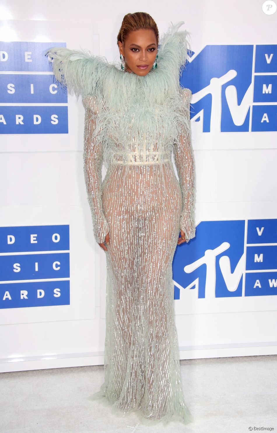 Beyoncé Knowles à La Soirée Des MTV Video Music Awards 2016 à Madison ...