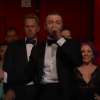 Justin Timberlake pendant la cérémonie des Oscars 2017.