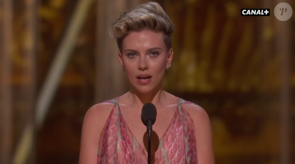 Scarlett Johansson aux Oscars 2017