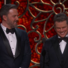 Jimmy Kimmel et Ben Affleck se moquent de Matt Damon.