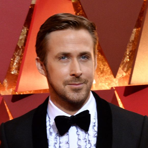Ryan Gosling sur le tapis rouge des Oscars au Dolby Theatre, Los Angeles, le 26 février 2017.