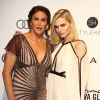 Caitlyn Jenner et Andreja Pejic - Soirée de projection des 89e Oscars de la Elton John AIDS Foundation 2017 à West Hollywood le 26 février 2017.