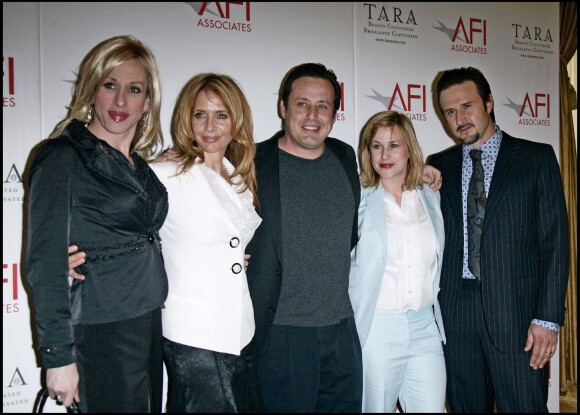Alexis, Rosanna, Richmond, Patricia et David Arquette à la soirée "Platinum Circule Awards" à Los Angles le 10 mai 2006