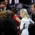 Warren Beatty et Faye Dunaway en plein chaos après l'erreur des Oscars 2017.