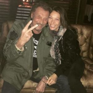 Laura Smet pose avec son papa, Johnny Hallyday, à Los Angeles. Photo postée sur Instagram le 27 février 2017.