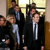 Brigitte Macron (Trogneux) a rejoint son mari Emmanuel Macron dans le cadre de son déplacement à Carpentras, le 17 février 2017. © Dominique Jacovides/Bestimage