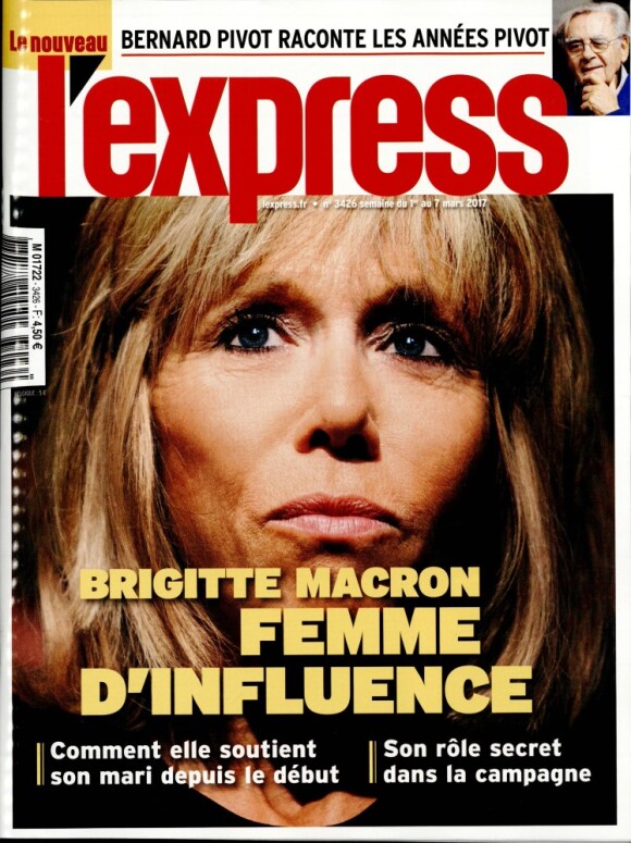 Couverture du magazine "L'Express" en kiosques le 1er mars 2017