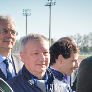 La princesse Charlene de Monaco lors du premier "Charity Mile", une course hippique caritative rebaptisée Prix princesse Charlene de de Monaco, à l'hippodrome de la Côte d'Azur de Cagnes-sur-mer le 25 février 2017 © Michael Alesi / Bestimage