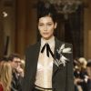 Bella Hadid - Défilé de mode "Lanvin", collection prêt-à-porter Automne-Hiver 2017-2018 à l'Hôtel de Ville à Paris, le 1er Mars 2017.