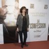 Anne Le Ny à la première de "La Confession" au cinéma UGC des Halles à Paris, le 2 mars 2017. © Pierre Perusseau/Bestimage