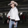 Katie Holmes arrive à l'aéroport de LAX à Los Angeles, le 24 février 2017, le 24 février 2017 © CPA/Bestimage