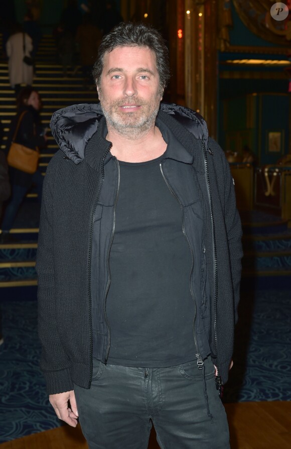 Exclusif - Richard Orlinski à la générale de la comédie musicale Les Choristes au théâtre des Folies Bergère à Paris, France, le 2 mars 2017.