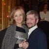 Exclusif - Le chanteur Grégoire et sa femme Eléonore de Galard à la générale de la comédie musicale Les Choristes au théâtre des Folies Bergère à Paris, France, le 2 mars 2017.