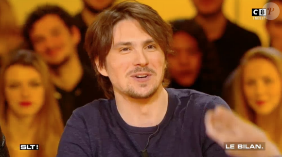 Guillermo Guiz, ex-compagnon de Tatiana Silva, dans "Salut les Terriens !" sur C8. Le 4 mars 2017.