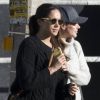 Exclusif- Meghan Markle était de retour à Toronto, le 23 février 2017, prête à reprendre le tournage de la série Suits après de longues semaines avec le prince Harry à Londres.