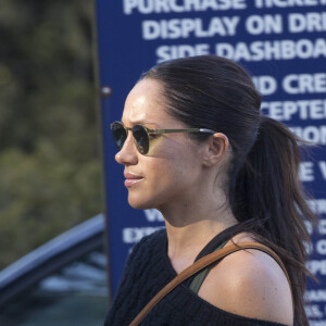 Exclusif- Meghan Markle était de retour à Toronto, le 23 février 2017, prête à reprendre le tournage de la série Suits après de longues semaines avec le prince Harry à Londres.