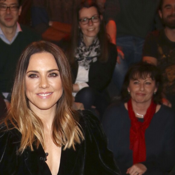 Melanie Chisholm (Mel C) sur un plateau télé à Hambourg le 16 février 2017.