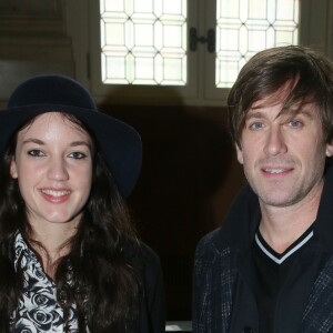 La chanteuse Jain (Jeanne Galice) et Thomas Dutronc au défilé de mode "agnès b.", collection prêt-à-porter automne-hiver 2017-2018 à Paris, le 7 Mars 2017.© CVS/Veeren/Bestimage