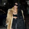 Nicki Minaj arrive au restaurant Lapérouse pour assister au dîner de V Magazine. Paris, le 7 mars 2017. © Cyril Moreau/Bestimage