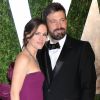 Jennifer Garner et Ben Affleck - Vanity Fair Oscar Party à Hollywood le 25 fevrier 2013.