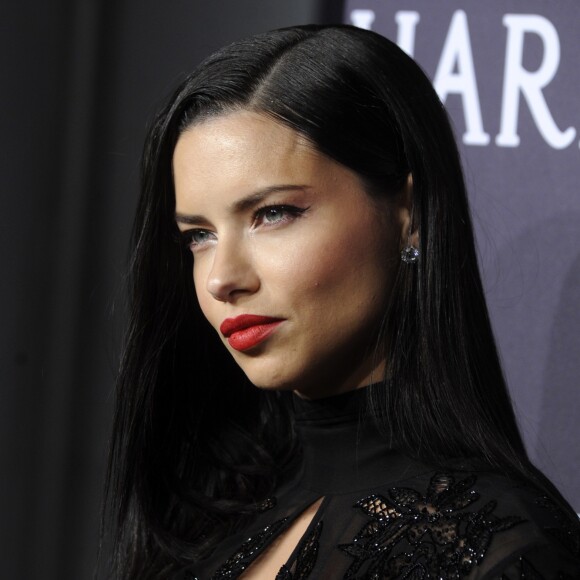 Adriana Lima à la soirée amfAR au Cipriani's Wall Street à New York, le 8 février 2017.