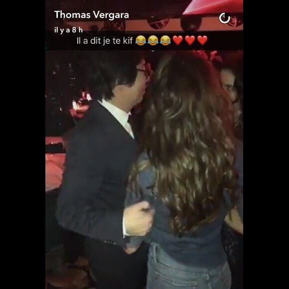 Thomas Vergara a partagé des photos de la rencontre entre Nabilla et Thomas Vergara, le 9 mars 2017 à Paris