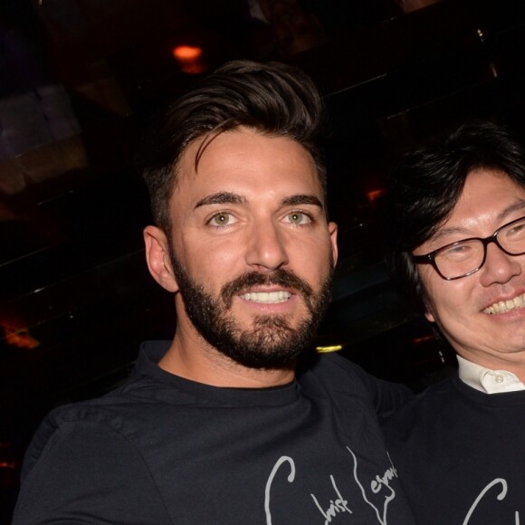 Exclusif - Nabilla Benattia et son compagnon Thomas Vergara au restaurant "la Gioia" puis à la soirée U Turn au VIP ROOM à Paris le 9 mars 2017. Ils ont même rencontré Jean-Vincent Placé. © Rachid Bellak / Bestimage