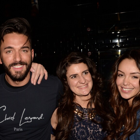 Exclusif - Nabilla Benattia et son compagnon Thomas Vergara au restaurant "la Gioia" puis à la soirée U Turn au VIP ROOM à Paris le 9 mars 2017. Ils ont rencontré Jean-Vincent Placé. © Rachid Bellak / Bestimage