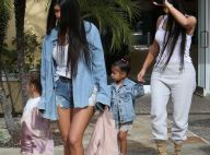 Kim Kardashian : Sortie en famille, avec les inséparables North et Penelope