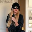 Khloe Kardashian à la sortie du dermatologue Epione salon à Beverly Hills, le 28 février 2017
