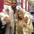 Photo de Khloé Kardashian et Tristan Thompson. Décembre 2016.