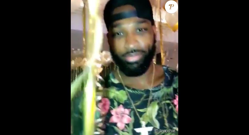 Tristan Thompson célébrant son anniversaire le 13 mars 2017 Purepeople
