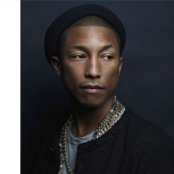 Le sac "Gabrielle" de Chanel, et son égérie Pharrell Williams photographiée par Karl Lagerfeld.