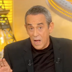 Thierry Ardisson invite Bruno Masure à s'expliquer avec lui dans son programme "Salut les Terriens !", le 18 mars 2017 sur C8.