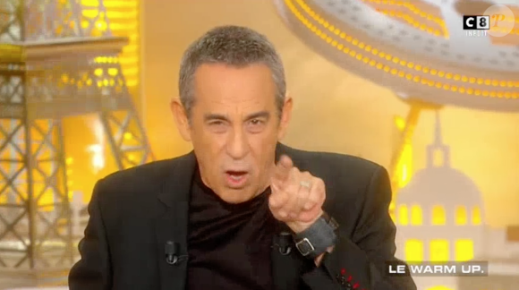Thierry Ardisson invite Bruno Masure à s'expliquer avec lui dans son programme "Salut les Terriens !", le 18 mars 2017 sur C8.