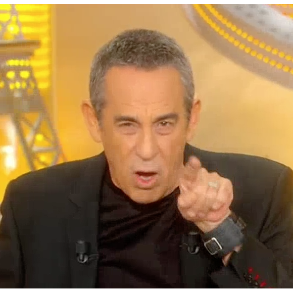 Thierry Ardisson invite Bruno Masure à s'expliquer avec lui dans son programme "Salut les Terriens !", le 18 mars 2017 sur C8.