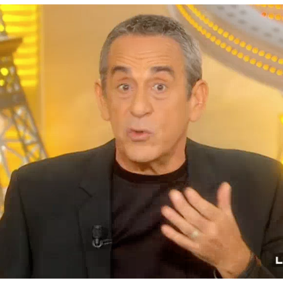 Thierry Ardisson invite Bruno Masure à s'expliquer avec lui dans son programme "Salut les Terriens !", le 18 mars 2017 sur C8.