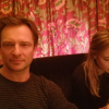 David Hallyday et sa fille aînée Ilona