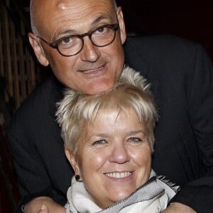 Mimie Mathy et son mari Benoist Gérard - portrait à Paris le 7 mars 2015