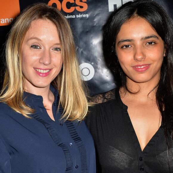 Semi-exclusif - Ludivine Sagnier et Hafsia Herzi - Soirée Orange OCS HBO à l'Arc à Paris le 21 mars 2017. © Veeren/Bestimage