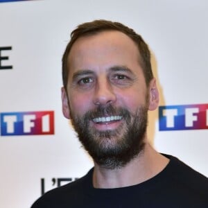 Fred Testot - Photocall du téléfilm "L'emprise" à l'occasion de la projection au cinéma "L'Arlequin" à Paris, le 21 janvier 2015.
